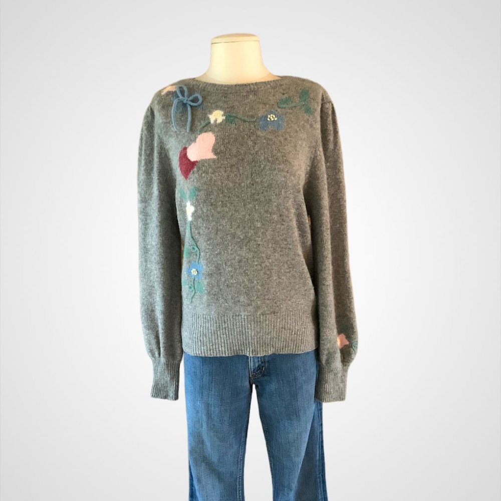 Vintage Susan Bristol Lambswool/Angora Blend Sweater